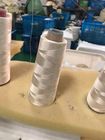 Βιομηχανικό υψηλής θερμοκρασίας νήμα γυαλιού ινών για το ράψιμο τσαντών φίλτρων